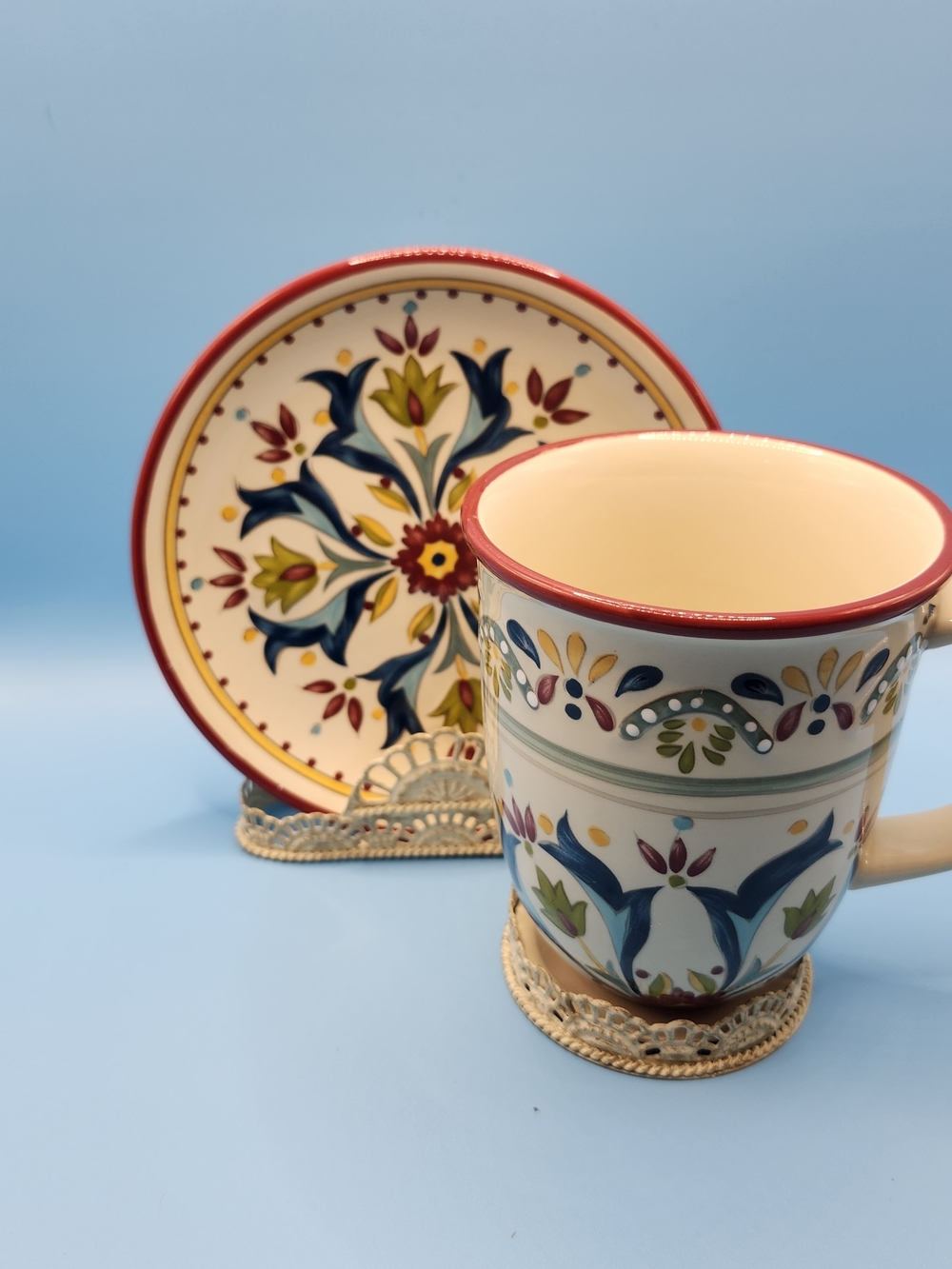 Bobby Flay "Sevilla" collection/ discontinued/ Mediterranean/ 12oz Capacity